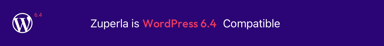 Zuperla WordPress 6.4