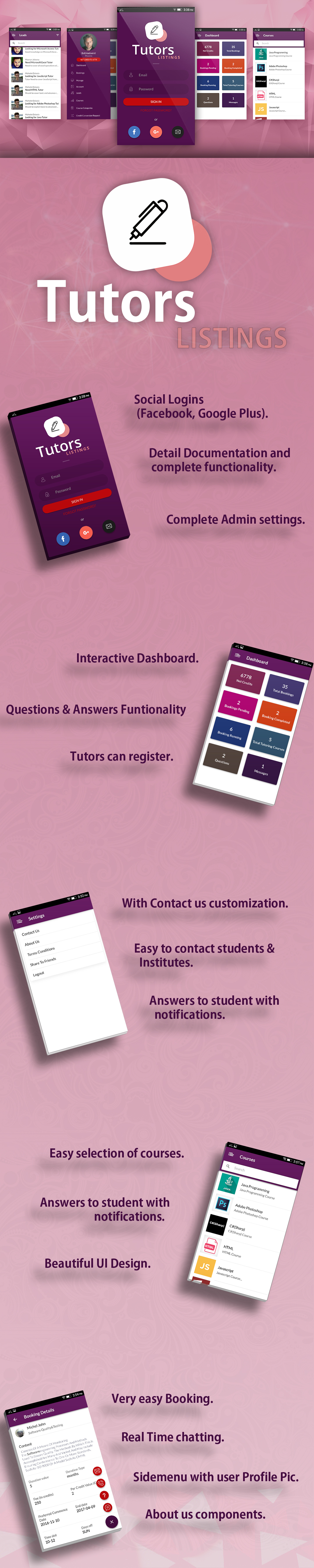 Tutors Mobile App