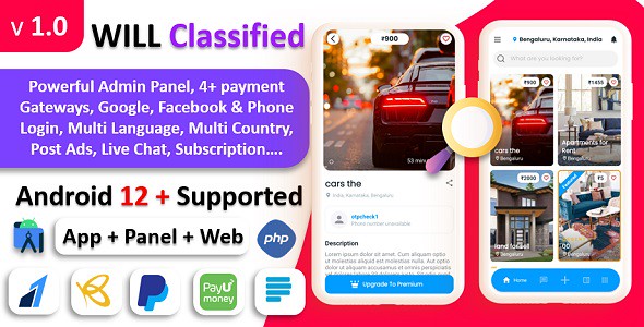 Duet Classified App | Classified App | Buy & Sell | Payment Gateway | Android & Web & iOS | SaaS - 12