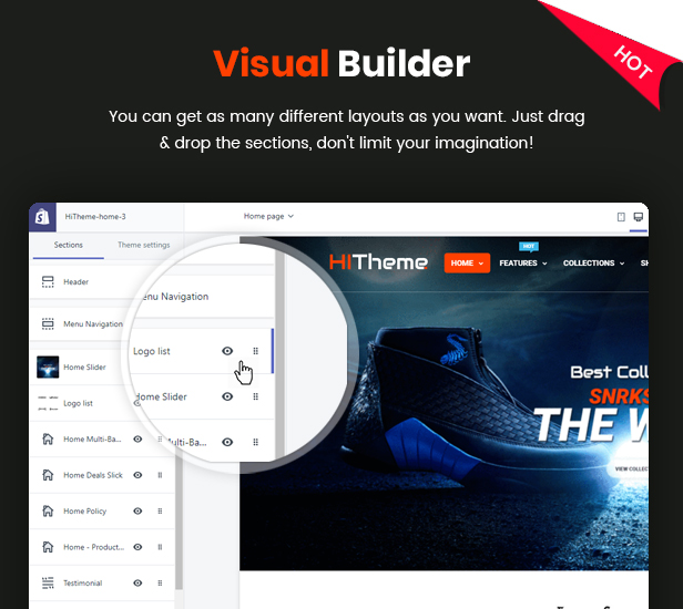 HiTheme - Multipurpose Responsive Shopify Theme with Sections