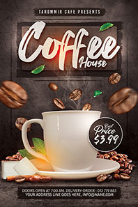 146-coffee-house-flyer