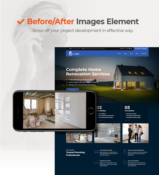 RenoWise - Construction & Building Theme - 5