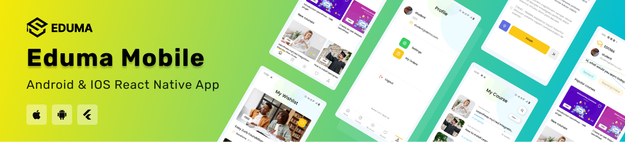 Eduma Mobile - Flutter LMS Mobile App for iOS & Android - 4