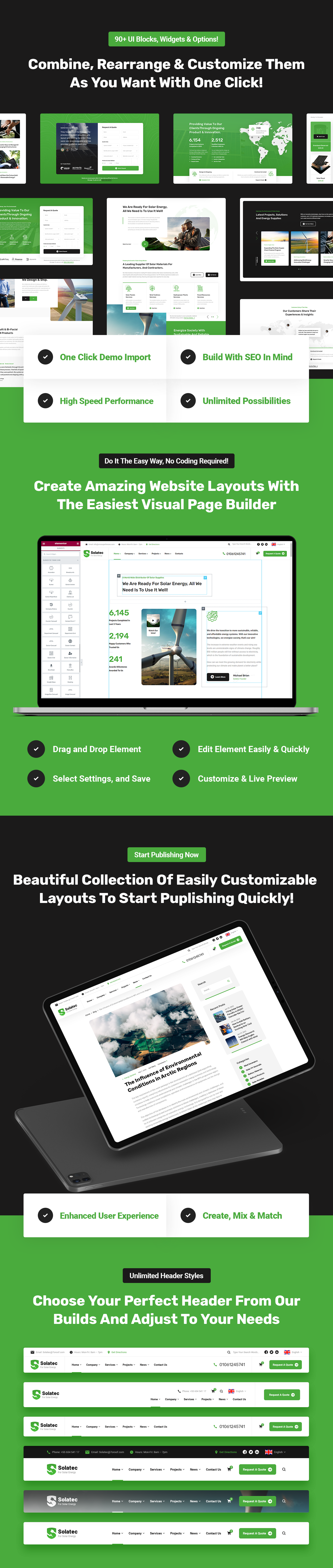 Solatec - Ecology & Solar Energy WordPress Theme - 4