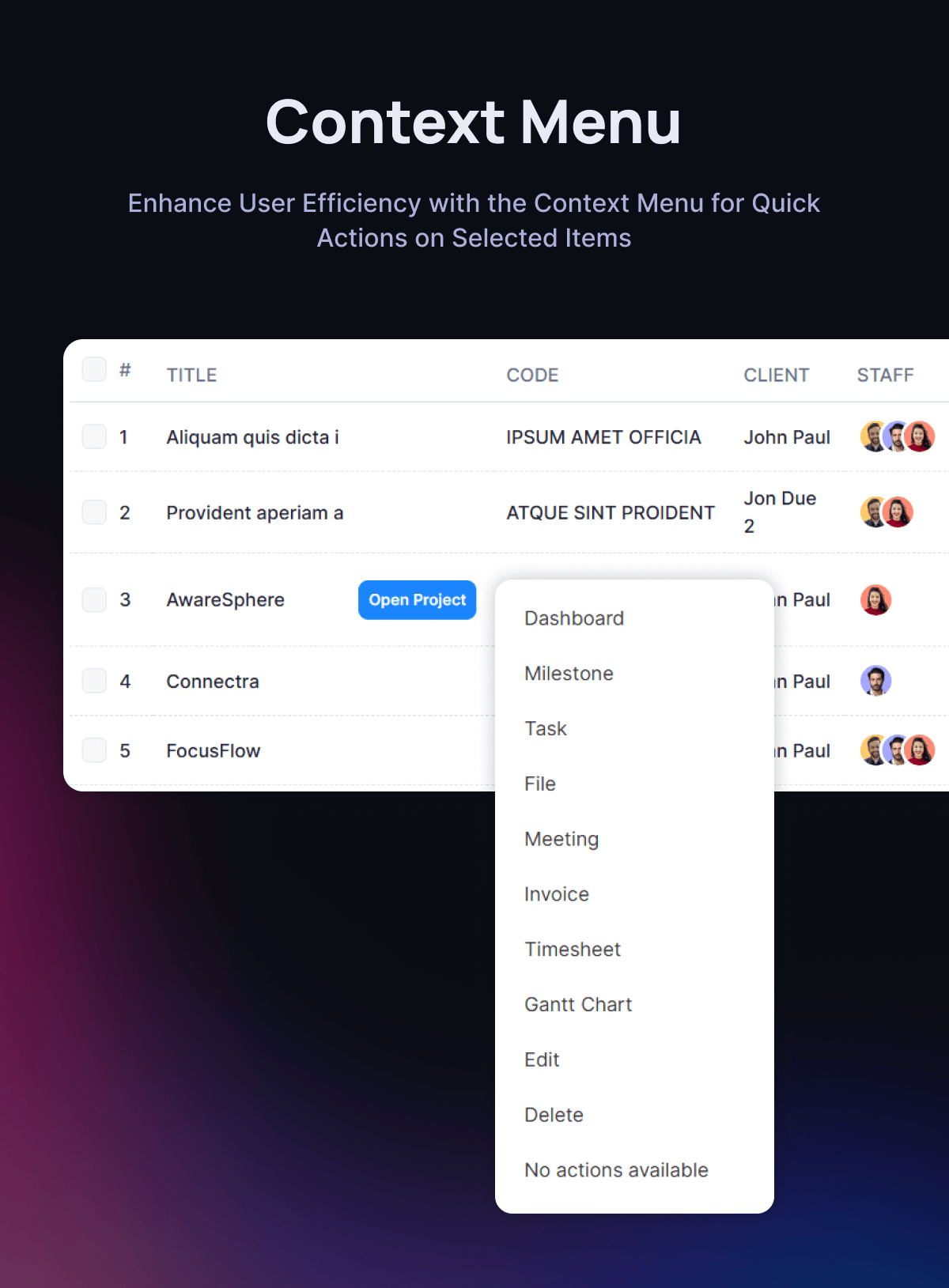 Insight Crm - Laravel Project Management System - 5