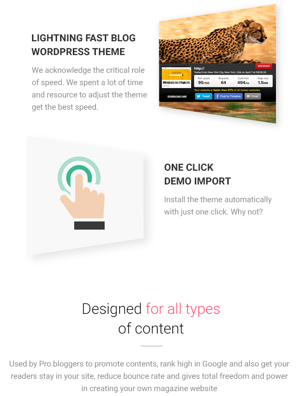 fast and highspeed theme