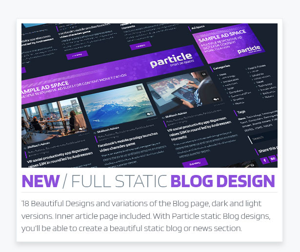 Particle - Modern Tech & Startup HTML Template - 4