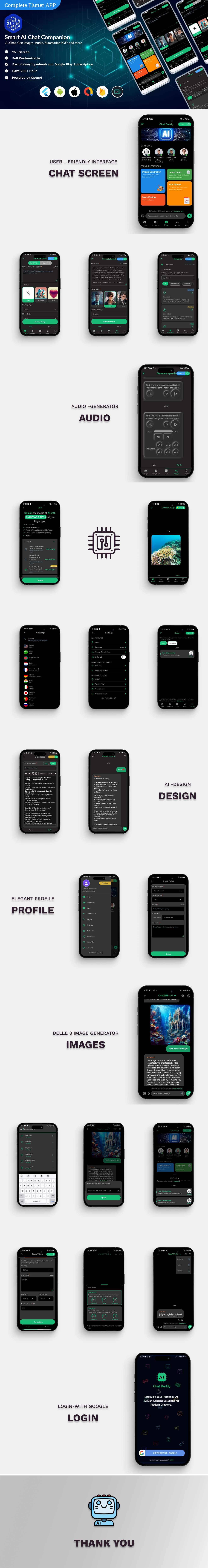 Smart AI Chat Companion: Complete Flutter Application - 2
