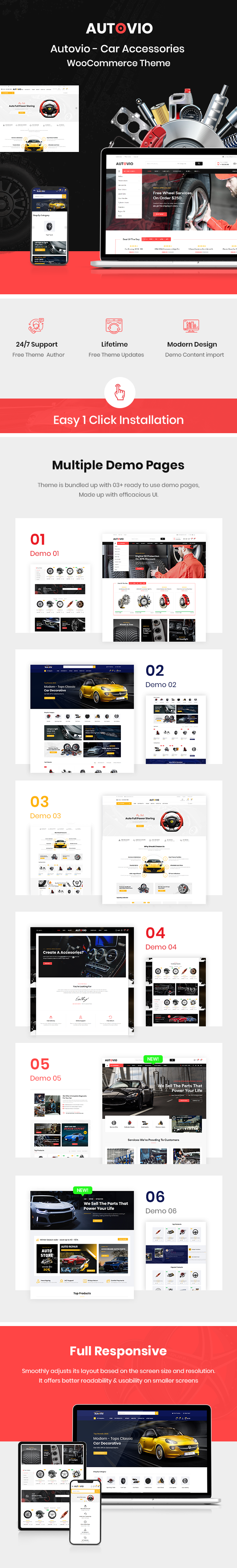 Car Parts And Accessories WooCommerce Theme